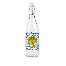 Excelsa Amalfi Bottiglia Limoncello, Vetro, 500 Ml., con Guarnizione