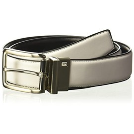 PGA TOUR Comfort Strap Reversible Men's Golf Belt, White, 32