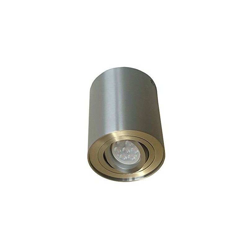 Status LED Spotlight Surface Mounted Light Round Aluminium Swivelling ø9.6
