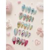 [Kitchy Summer Collection] Cute Nail Kitty Nail Summer Nail -