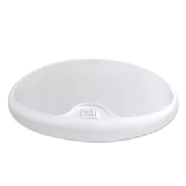 Dream Lighting RV Dream Lighting LED 12V Dome Ceiling Pancake Light Bright Cool White w/ Switch