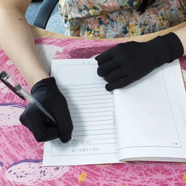 de Compresión de Cobre de Dedo Completo, de Artritis de Cobre para Mujeres Y Hombres, Alivian el Dolor de Artritis, Hinchazón Y Reumatoide, Y Apoyo Diario para las Manos(L)
