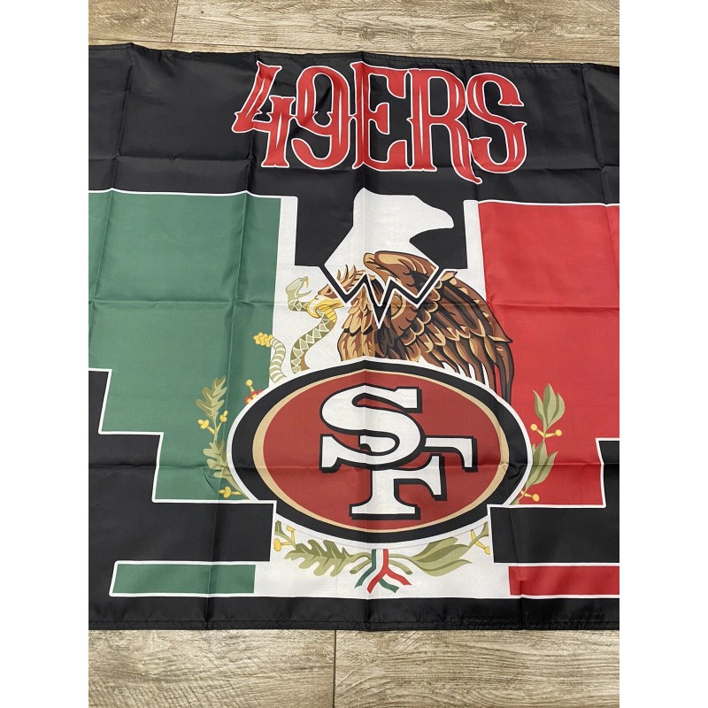 San Francisco 49ers Familia Flag 3' x 5' Banner Quest