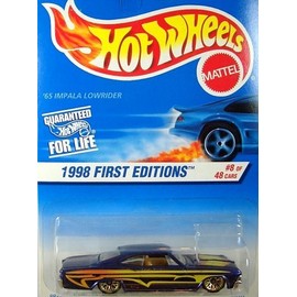 Hot Wheels 1998 65 Impala Lowrider Card Variation