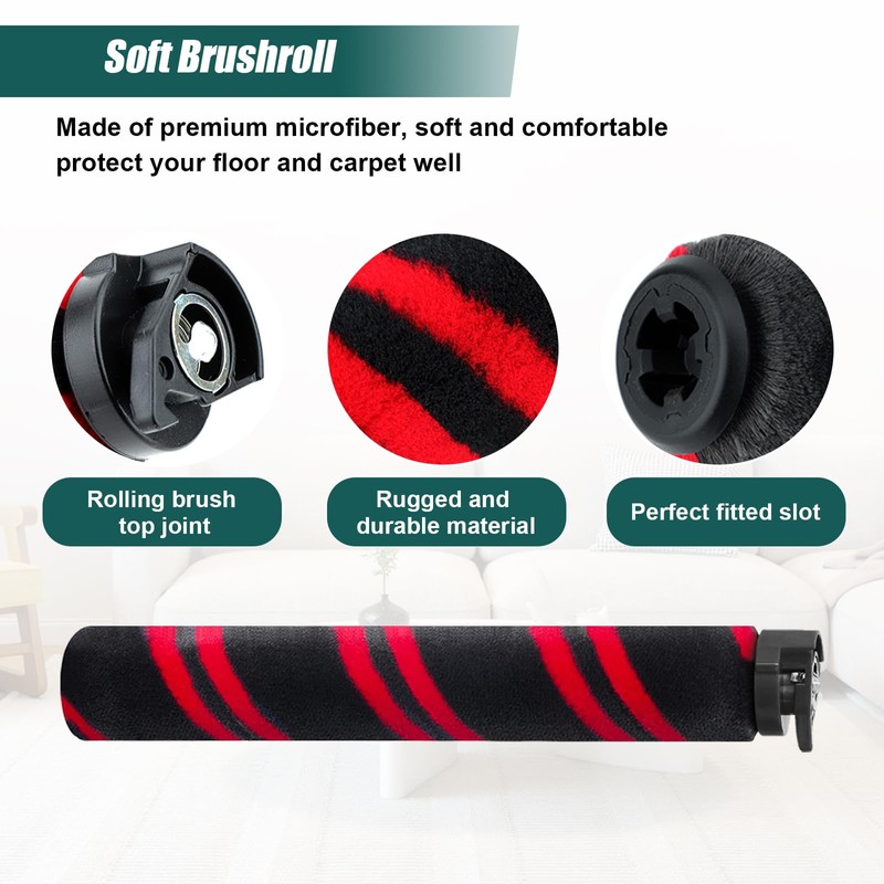 LA702 Filter Brush Roller Accessories Compatible with Shark Rotator Lift-Away