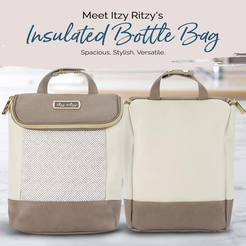 Itzy Ritzy Insulated Bottle Bag – Keeps Bottles Warm or