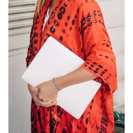 YINOX Magnetic Therapy Arthritis Copper Bracelet for Women, Effectively Relieves Arthritis and Wrist Pain, Inlaid with Turkish Turquoise, Combines Fashion and Health (3500 Gauss) (F)