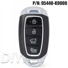 DIYKEY Remote Key Fob for Hyundai Veloster N 2017 2018 2019 2020 2021 2022 95440-K9000