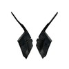 1Pair Windshield Wiper Cowl Cover Extension Cover Trim For Toyota