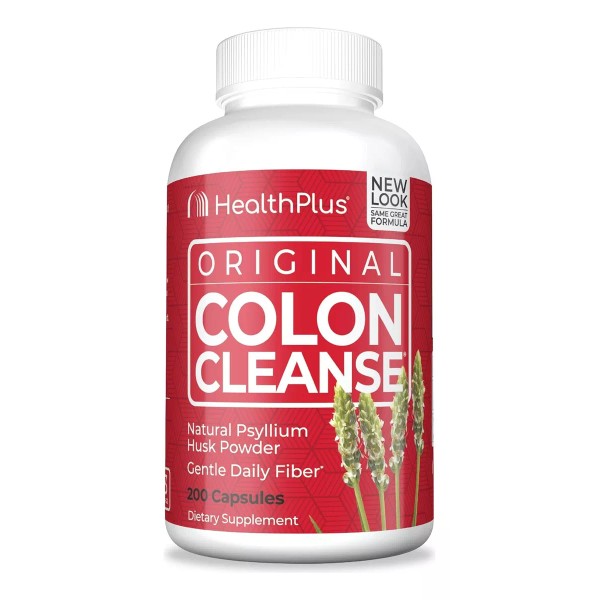 Health Plus Original Colon Cleanse Limpieza Desintoxicación Con 200 Caps