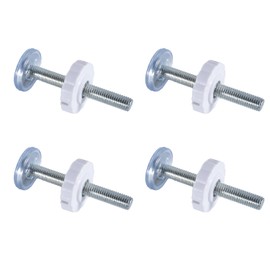 Pack of 4 Pressure Screws for Children's Gate, M10 Threaded Spindle Rods, Clamping Screws Kit, for Gate, Pet Stair Gate, Door Stair Gate, Door Safety Gate, Baby Gate