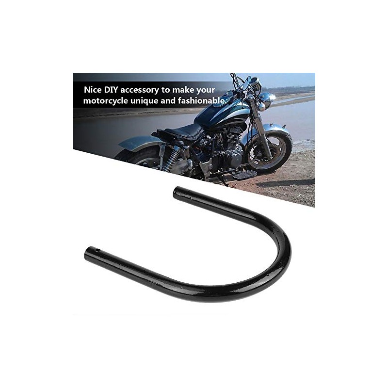 Acouto Motorcycle Rear Seat Hoop Metal Motorcycle Rear Seat Frame