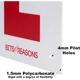 BITS4REASONS L&P PLATE - REVERSIBLE SINGLE PLATE