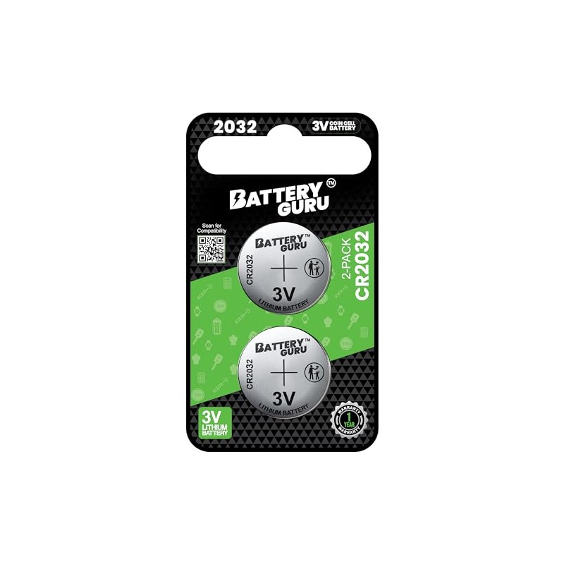 BatteryGuru Car Key Battery for Buick Encore (2014-2024 Encore Remote