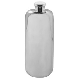 English Pewter Company 3oz Slimline Top Pocket Pewter Hip Flask [SF224]