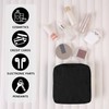 MAGEFY Small Makeup Bag for Handbag Mini Cosmetics Bag Corduroy