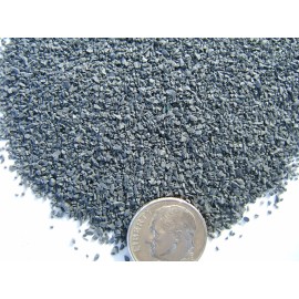 1 oz. black jade coarse crushed inlay powder / stone / material