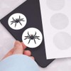 24 x 40mm Round 'Pixel Art Spider' Stickers (SK00061940)