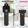 Kailund Razor Travel Case, PU Leather Safety Razor Case for