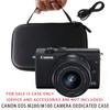 JINMEI Hard EVA Travel Case for Canon EOS M200/M100 Camera