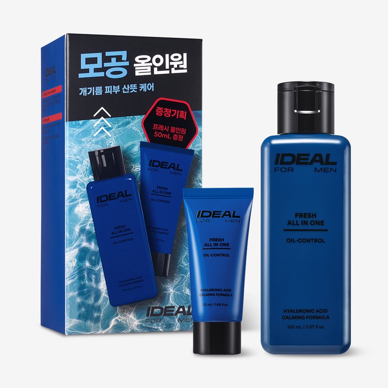 Ideal for Men Fresh All-in-One 150ml + 50ml / 아이디얼포맨