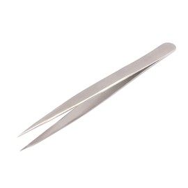 Tweezers ~ Straight Tweezer Tool ~ Stainless Steel ~ Precision ~ Fine Tip By G.S Online Store