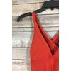 Athleta NWT Womens Side Scrunch Swimsuit Tank Top Small Red