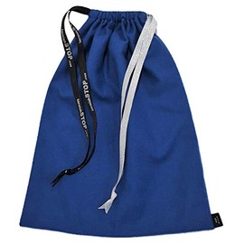 tarnishSTOP, Luxury Anti-Tarnish Cloth Bag for Silver Storage, Silverplate, Sterling, Jewelry, Flatware, Holloware, Blue, 13"x10". Made in USA