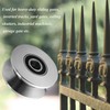 3in V Groove Wheel Stainless Steel Rolling Gate Wheels Slide