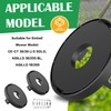 XIJIANG 2 x spool cover, with grass trimmer spring, compatible
