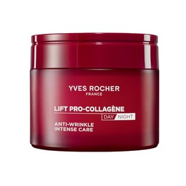 Yves Rocher Crema Intensiva Dia y Noche Rellenadora de Arrugas Lift Pro-Collagène - con Ácido Hialurónico y Cólageno Vegetal - Alisa, Rellena y Nutre la Piel - Para Todo Tipo de Piel - 75 ml
