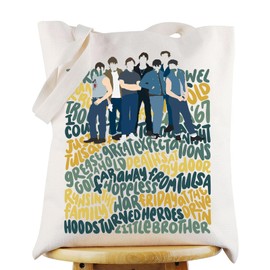 G2TUP Outsiders Broadway Musical Tote Bag Outsiders Musical Inspired Gift Outsiders Shoulder Bag Broadway Outsiders Merch (Outside)