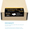 Lineco Museum Archival Storage Box, 9.25x11.75x3 in. Drop Front Design.