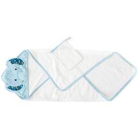 Domiva Zanimo Embroidered Bath Towel with Glove 75 x 75 cm
