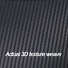 NewL 5cm x 900cm Black Carbon Fiber Air Release 3D