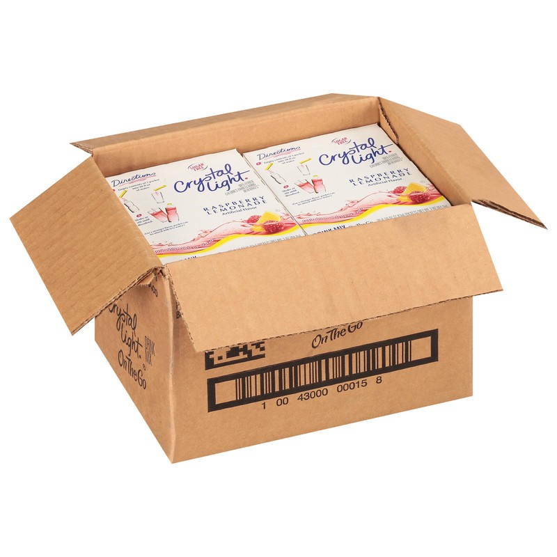 Crystal Light Single Serve Raspberry Lemonade Artificially Flavored Powdered Drink