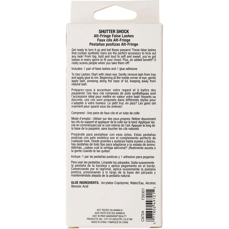 Wet n Wild False Eyelashes, Shutter Shock 1 Pair (Pack