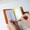 PORCO ROSSO Card Case Slim Genuine Leather Card Holder Leather