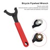 SPYMINNPOO Bottom Bracket Removal Tool, Adjustable Bottom Bracket Cup Pegs