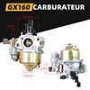 Carbole GX160 Carburettor is Compatible with Honda GX120 GX140 GX168