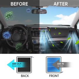 MASHA Cabin Air Filter for Subaru Outback Legacy Jaguar F-Pace I-Pace XF XE, with Activated Carbon Replacement Air Filters