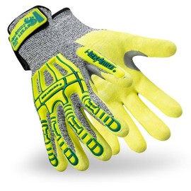 HexArmor Cut-Resistant Impact Protection Nitrile Palm Work Gloves | Rig Lizard® Series 2092 | Medium