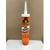 Gorilla SILICONE WHITE SEALANT SILICONE CAULK ALL PURPOSE 10OZ TUBE