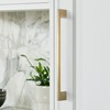 TUNNY 5 Pack Classic Cabinet Handles-12.6"/320mm Screw Spacing Champagne Bronze