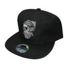 beybey Snapback Cap with Skull Pattern Cool Design for a