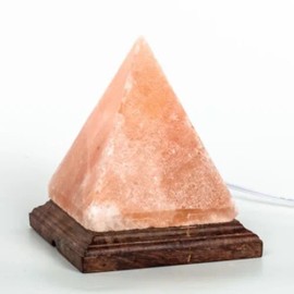 Black Tai Salt Co. Himalayan Salt Lamp Pyramid Shape Large by Black Tai Salt Co.