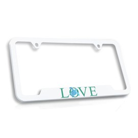 Baron Jewelry Turtles of The Sea License Frame - Qty 1 UV Printed Quality Plastic