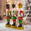 Christmas Nutcracker Ornaments with Snow Globe, 8.3 Inch Christmas Nutcracker