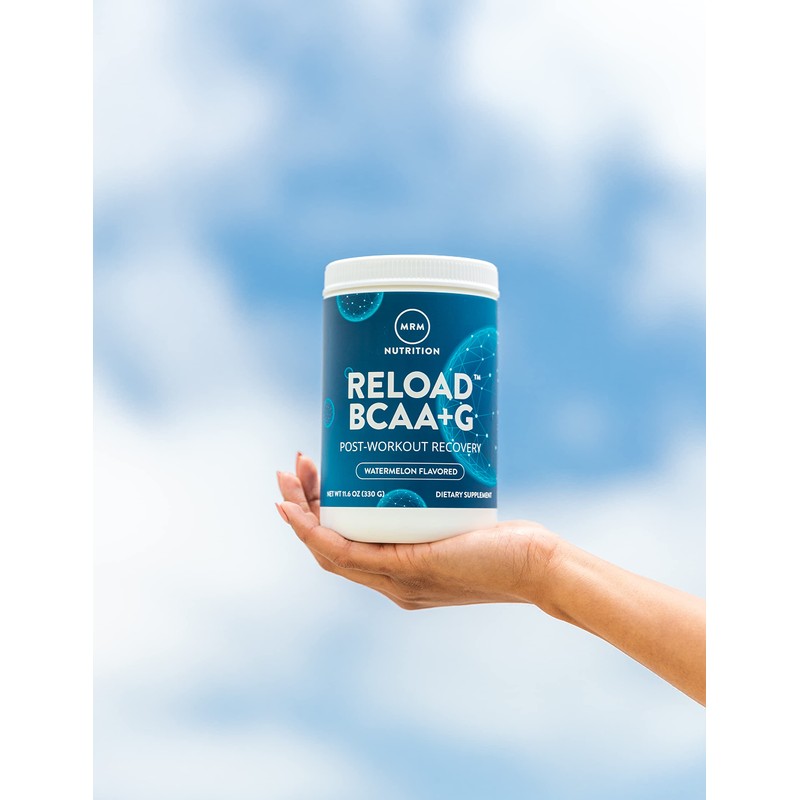 MRM Nutrition Reload BCAA+G Post-Workout Recovery | Watermelon Flavor |