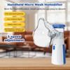 Portable Smart Humidifier with Auto-Cleaning & Dual Modes, Rechargeable Handheld